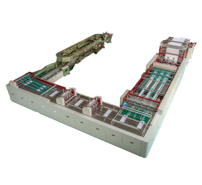 GB-1020-530  卷筒紙高速柔印無線熱膠裝訂聯動生產線